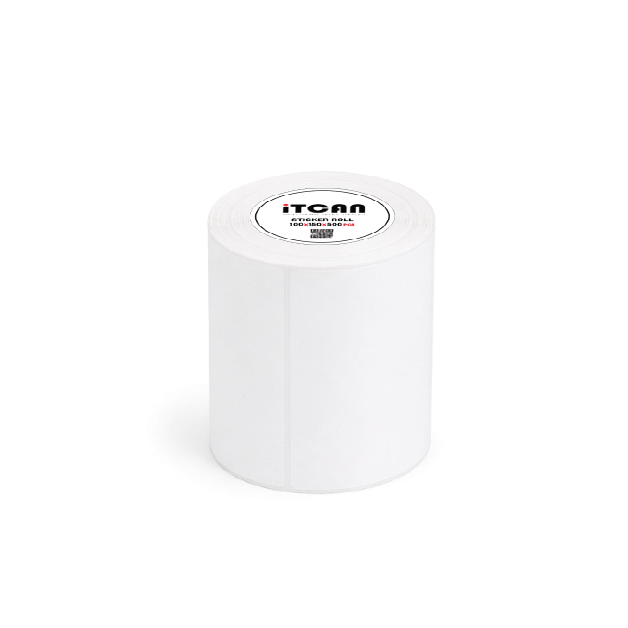 กระดาษสติ๊กเกอร์ความร้อน ITCAN 100X150 500 แผ่น แบบม้วน LABEL STICKER_5